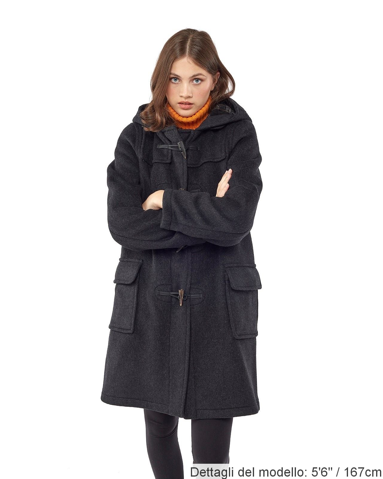 Cappotto con alamari best sale